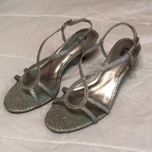 Fioni- Glitter Heeled Sandals